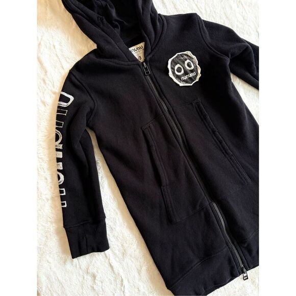 Nununu Mega Zip Hoodie Size 2-3 - Picture 1 of 9